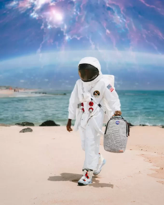 STEP INTO THE FUTURE – NASA COLLAB MOON SHARK 3D MOLDED