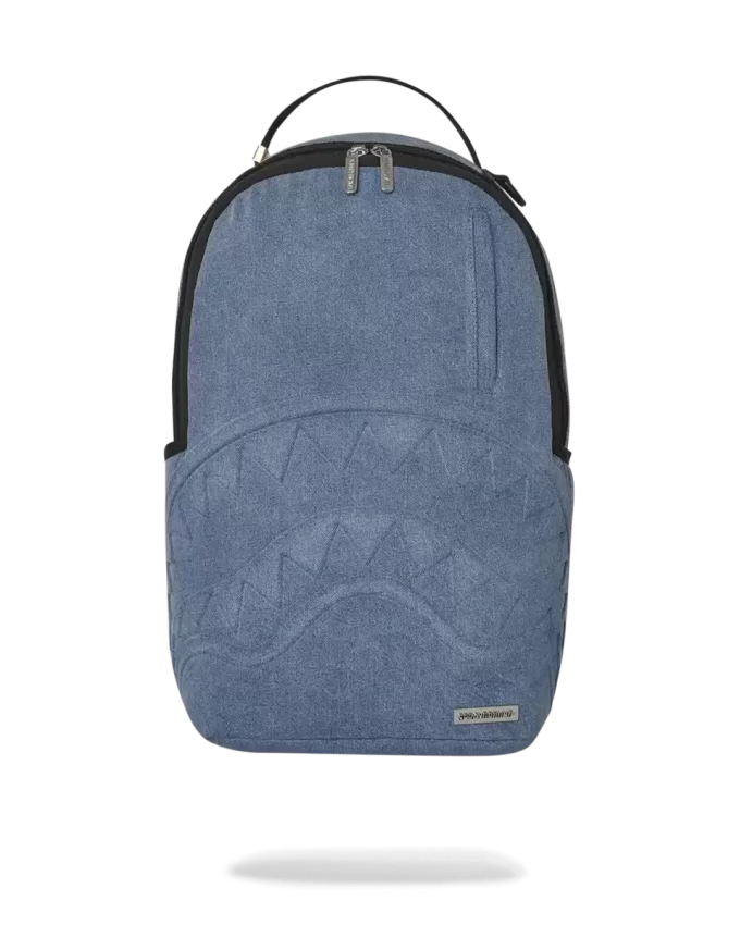STONE WASH 3D SHARK BACKPACK