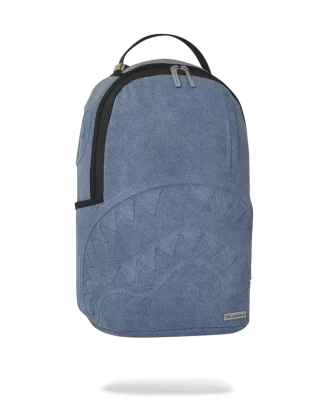 STONE WASH 3D SHARK BACKPACK