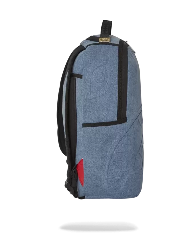 STONE WASH 3D SHARK BACKPACK