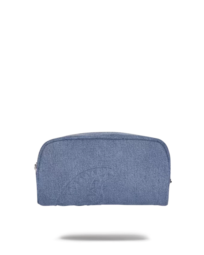 STONE WASHED SHARK PENCIL POUCH