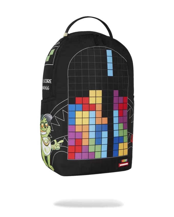 TETRIS WITH DIABLO AND MONEY BEAR BACKPACK