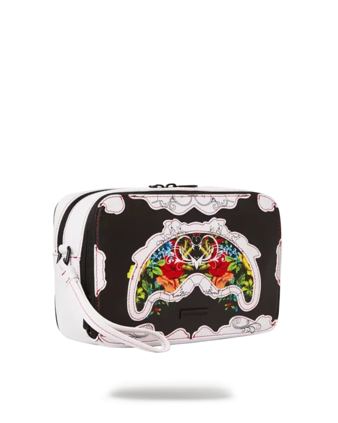 THE FLORAL CUT TOILETRY BAG