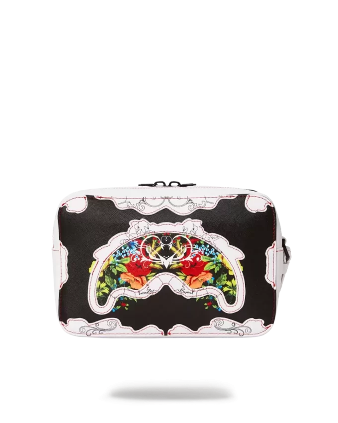 THE FLORAL CUT TOILETRY BAG