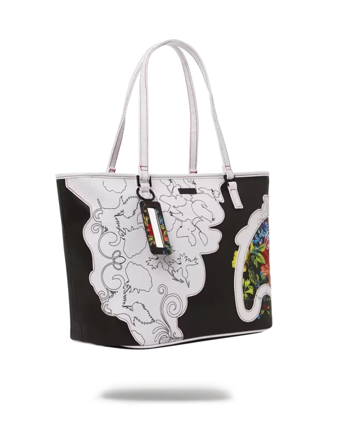 THE FLORAL CUT TOTE