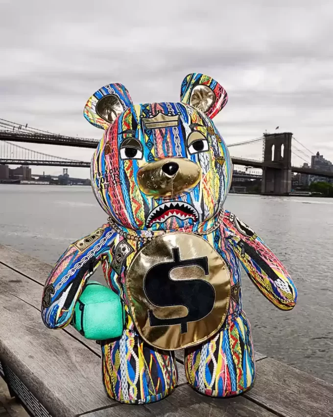 THE GOLDEN AGE MONEYBEAR TEDDYBEAR BACKPACK