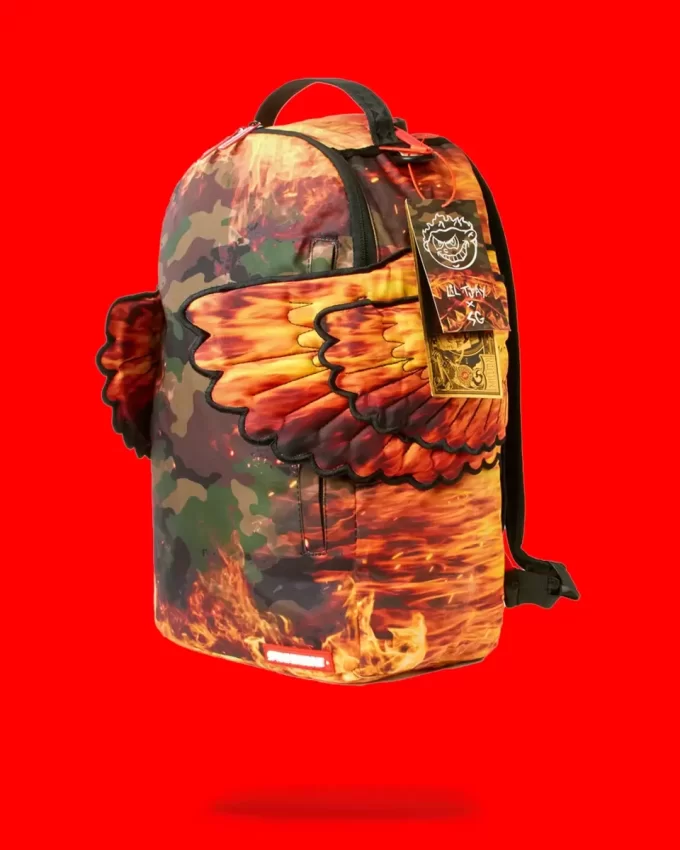 THE LIL TJAY FALLIN ANGEL 4 WING BACKPACK