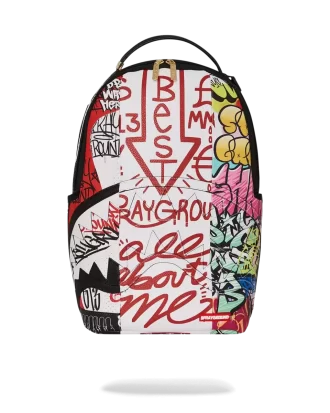 TRI-SPLIT GRAFFITI BACKPACK (DLXV)