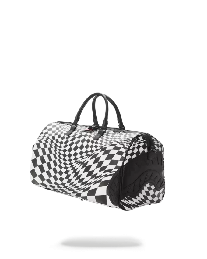 TRIPPY CHECK DUFFLE