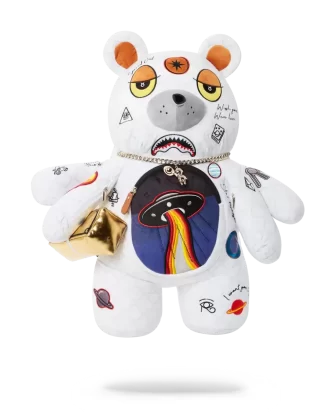 UFO SPACED OUT MONEYBEAR TEDDYBEAR BACKPACK