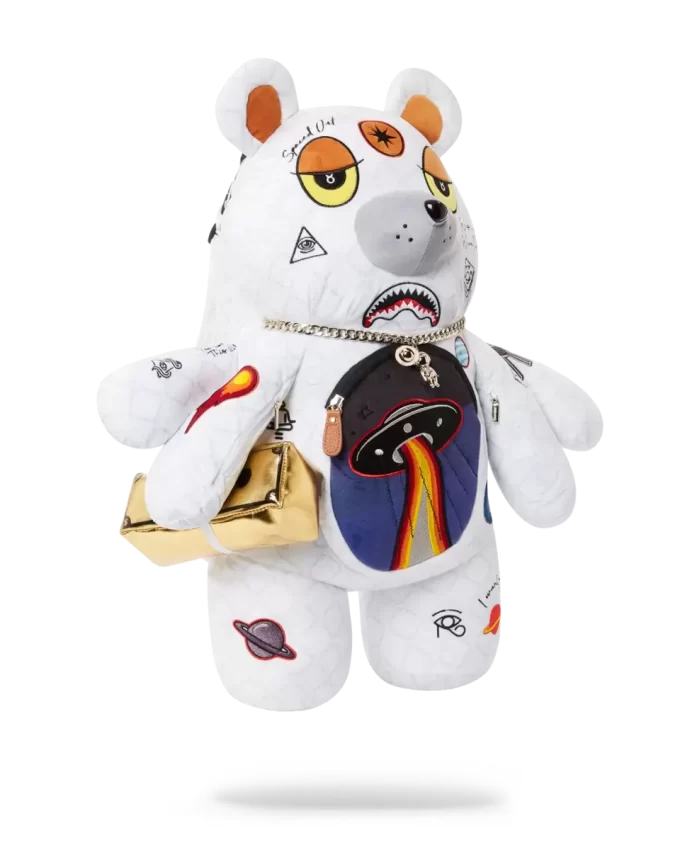 UFO SPACED OUT MONEYBEAR TEDDYBEAR BACKPACK