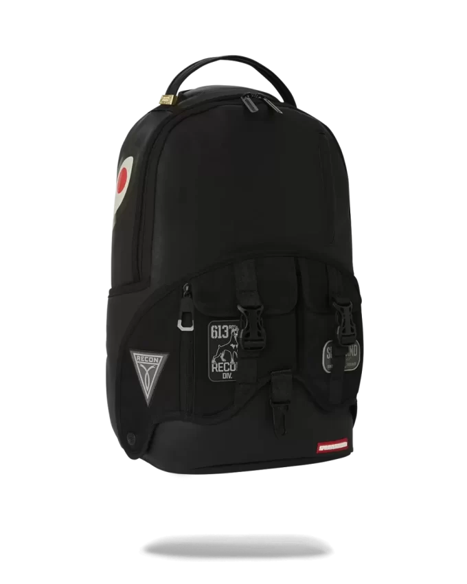 VELCRO SHARK – 3 INTERCHANGEABLE SHARKS BACKPACK (DLXV)