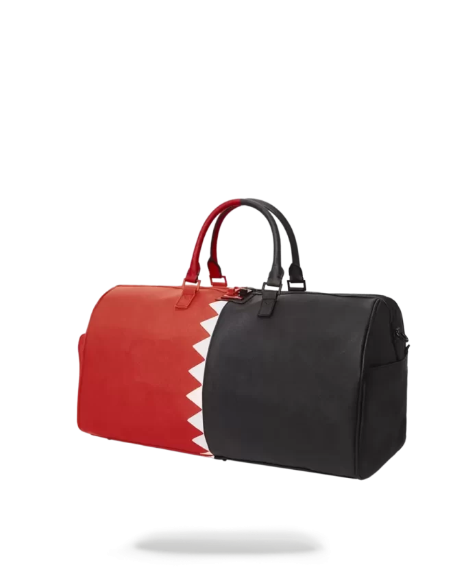 VERTICAL SHARK CUT & SEW DUFFLE