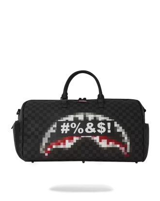 WHAT THE BEEP’ SHARK DUFFLE