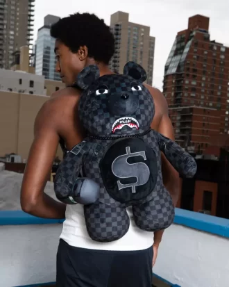 WHAT THE BEEP’ SHARK MONEYBEAR TEDDYBEAR BACKPACK