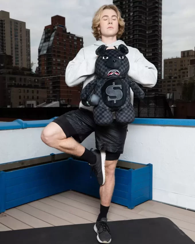 WHAT THE BEEP’ SHARK MONEYBEAR TEDDYBEAR BACKPACK