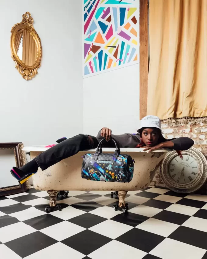 WTF ALIEN INVASION MINI DUFFLE