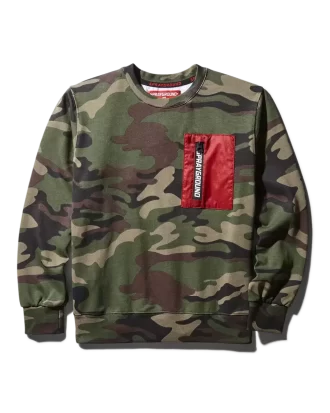 YOUTH TIGER CAMO SWEATER YOUTH TIGER CAMO SWEATER