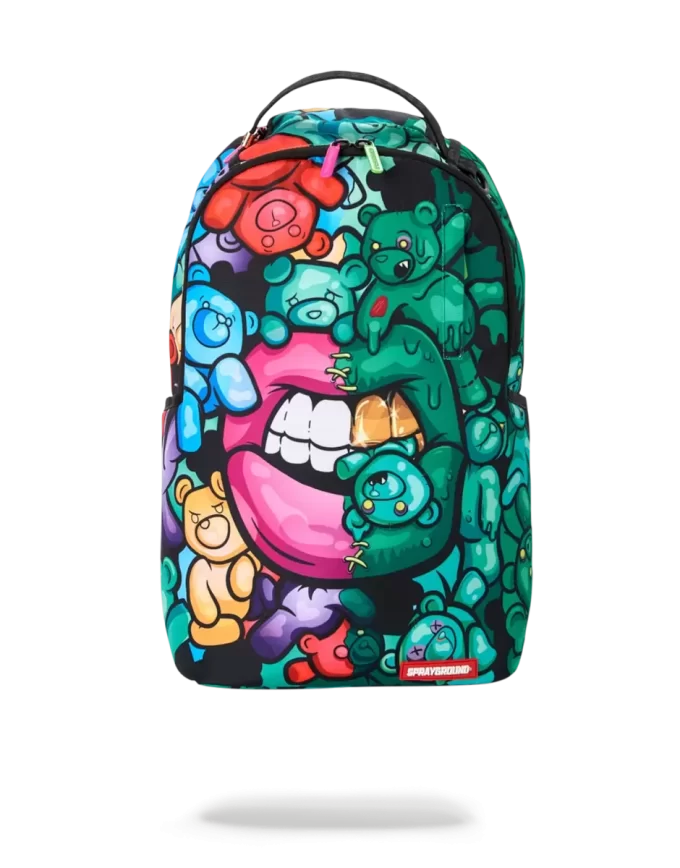 ZOMBIE GUMMY BEAR LIPS BACKPACK